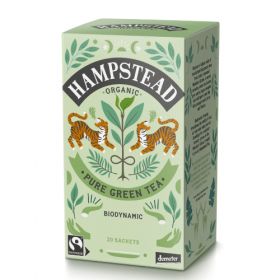 Hampstead Organic Green Tea Selection (individually wrapped) 40g x4