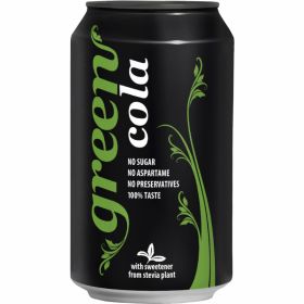 Green Cola Cans 330ml x24