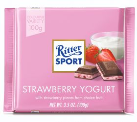 Ritter Sport Strawberry Yogurt 100g x12