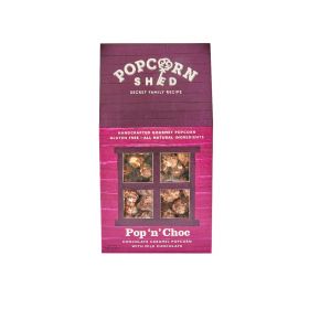 Popcorn Shed Pop N Choc 80g x10