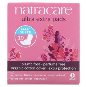 Natracare Ultra Extra Pads Super 10's x12