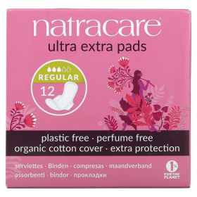 Natracare Ultra Extra Pads Normal 12's x12