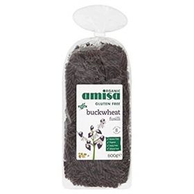 Amisa Organic Fusilli - Buckwheat 500g x10
