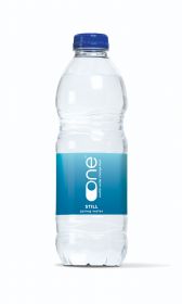One 100% British Spring Still Water (Plain Cap, Plastic) 500ml x24