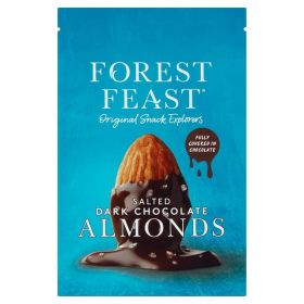 Sea Salted Dark Chocolate Almonds 150g x 8
