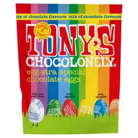 Tony's Chocolonely Easter Egg Mixed Pouch 255g x8