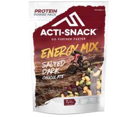 ACTI-SNACK Salted Dark Chocolate Energy Mix Powerpack 175g x12