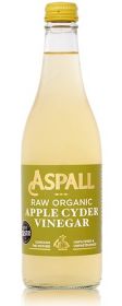 Aspall Raw Organic Unf Cyder Vinegar (with mother) 6x500ml