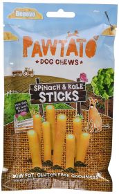 Benevo Pawtato Spinach & Kale Chews 120g x12