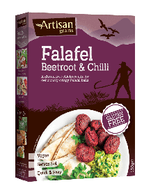 Artisan Grain Beetroot & Chilli Falafel 150g x6