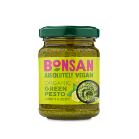 Bonsan Organic Green Pesto 6x130g 