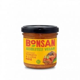 Bonsan Organic Tomato Lupin Pate - Vegan 140gx6