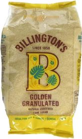 Billington's Golden Granulated Sugar 1kgx10
