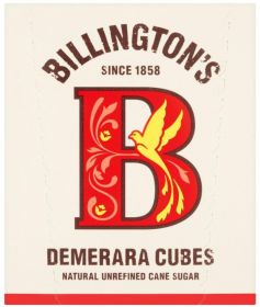 Billington's Demerara Standard Sugar Cubes 500gx10