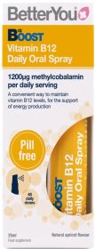 Better You Boost B12 Daily Daily Oral Spray 25ml x6