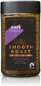 Cafédirect Fair Trade Smooth Roast Freeze Dried Instant Coffee 200g x6