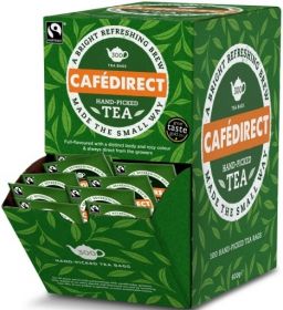 Cafédirect Fair Trade Hand-Picked Tagged & Enveloped Tea Bags 2g (300's) x1