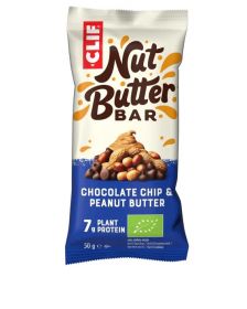 CLIF Nut Butter Bar Choc Chip & Peanut 50g x12