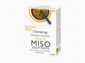 Clearspring Japanese White Miso Soup Paste 8 x(4x15g)