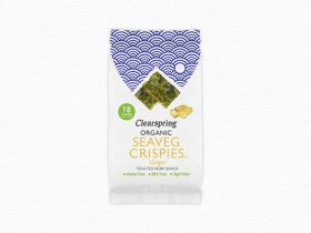 Clearspring Organic Seaveg Crispies - Ginger 4g x 16 