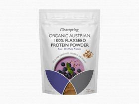 Clearspring Organic Raw 100% Austrian Flaxseed Protein Powder 8x350g