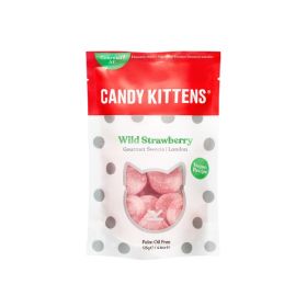 Candy Kittens Wild Strawberry Treat Bag 125g x9