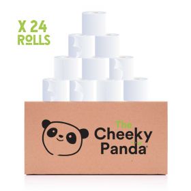 Cheeky Panda Plastic Free Toilet Tissue Bamboo 3ply (100% FSC) 24 rolls x1