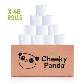 Cheeky Panda Plastic Free Toilet Tissue Bamboo 3ply (100%FSC) 200's x48