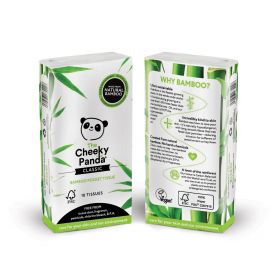 Cheeky Panda Pocket Tissue Bamboo 3ply (100% FSC) 80 sheets x12