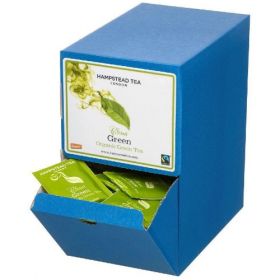 Hampstead Organic Fairtrade Green Tea Bags (individually wrapped) 250's x3