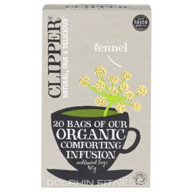  Clipper Tea Fennel Infusion 20's x6