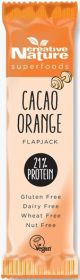 Creative Nature Superfoods Cacao Orange High Protein Flapjack 40g x16