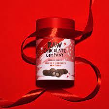 Conscious Spiced Chocolate Almonds Gift Tin 180g x12