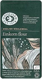 Doves Farm Organic Stoneground English Wholemeal Einkorn Flour 1kg x5