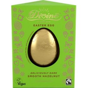 Divine Dark Chocolate Egg with Smooth Hazelnut 90g x6