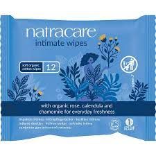 Natracare Intimate Wipes 12's x24