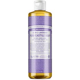 DR Lavender Pure-Castile Liquid Soap 473ml x6