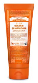 Dr Bronner Tea Tree Organic Shaving Soap 207ml x6