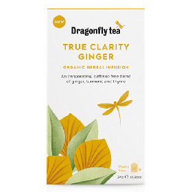 Dragonfly True Clarity Turmeric Organic Herbal Tea 20s 40gx4