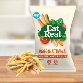 Eat Real Veggie Straws Sea Salt 45g x18