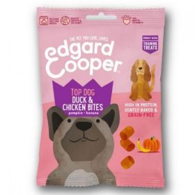 Edgard & Cooper Dog Treat Bites Duck & Chicken 50g x15