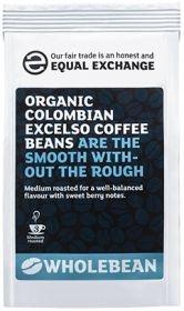 Equal Exchange Organic Colombian Excelso Coffee Beans 227g x8