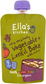 Ella's Kitchen (From 7 months) Vegetable Bake 6x130g