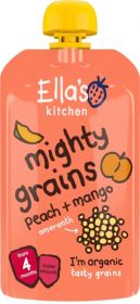 Ella's Kitchen (From 4 months) Peach Mango Amaranth 7x120g
