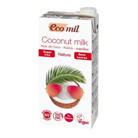 Ecomil Coconut Milk Sugar-Free 1L x6