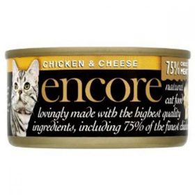 Encore Cat Food Chicken & Cheese (Can) 70g x18