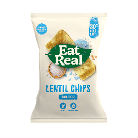 Eat Real Sea Salt Lentil Chips 22g x24