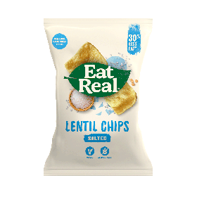 Eat Real Lentil Sea Salt Chips 18g x 24