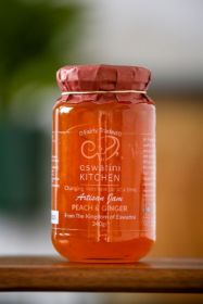 Eswatini Kitchen Peach & Ginger Jam 340g x6