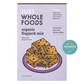 Just Wholefoods Organic Vegan Flapjack Mix 270g x6